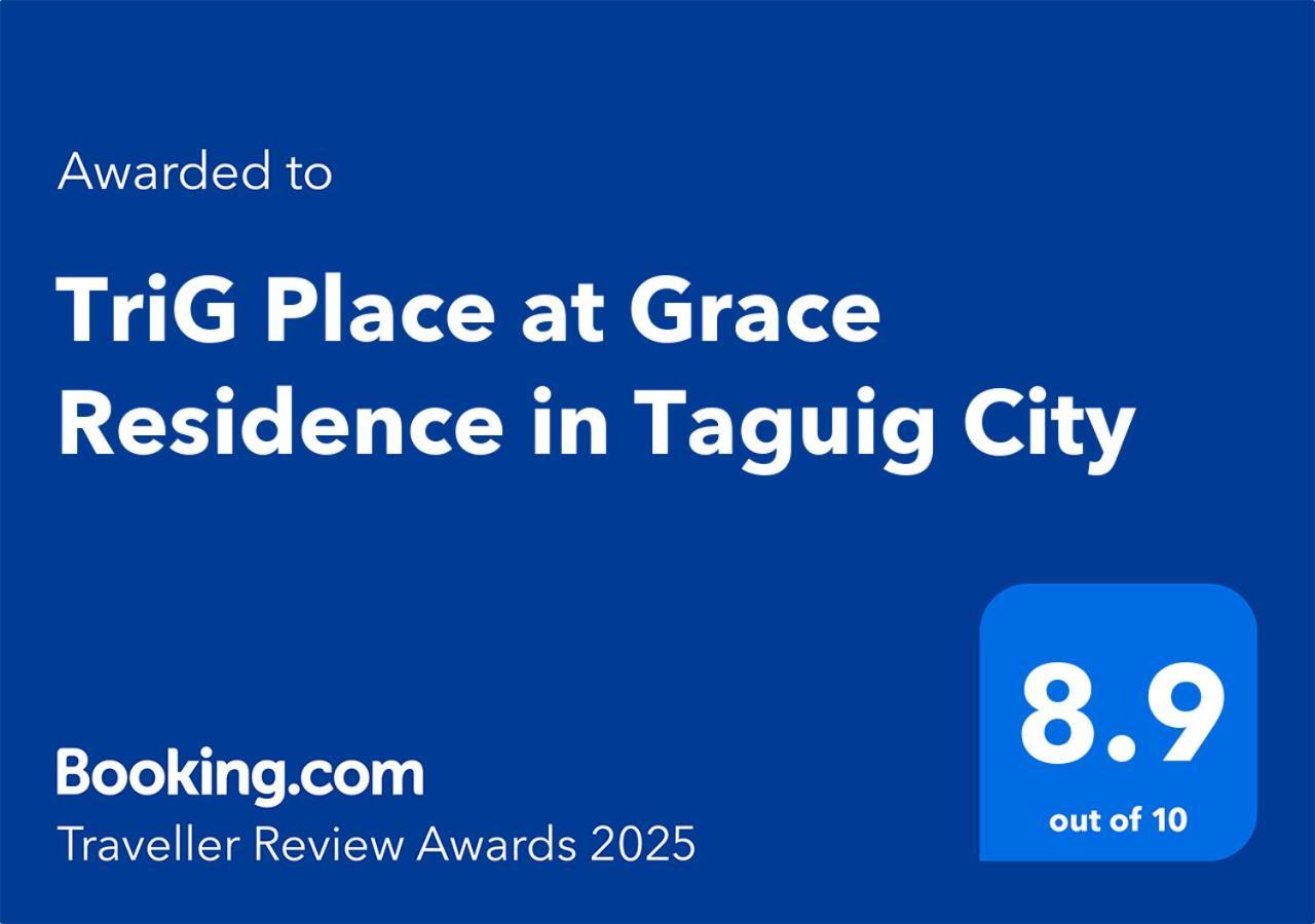 מנילה Trig Place At Grace Residence In Taguig City מראה חיצוני תמונה